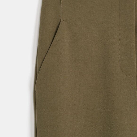 RW&CO. Twill High-Waisted Ankle Pants - 28" - Picture 3 of 9